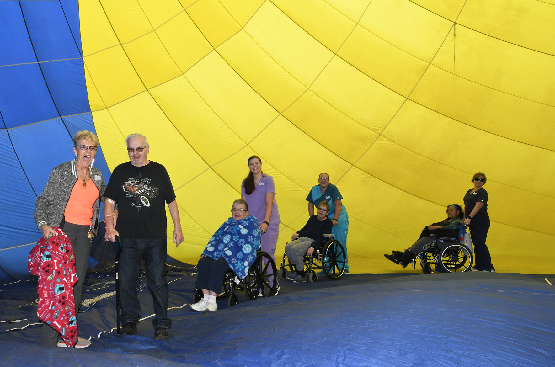 A Parade Inside a Balloon